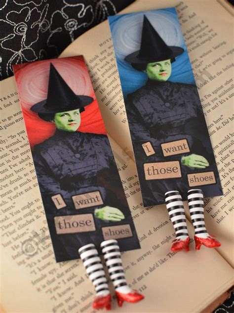 Wciked witch bookmark